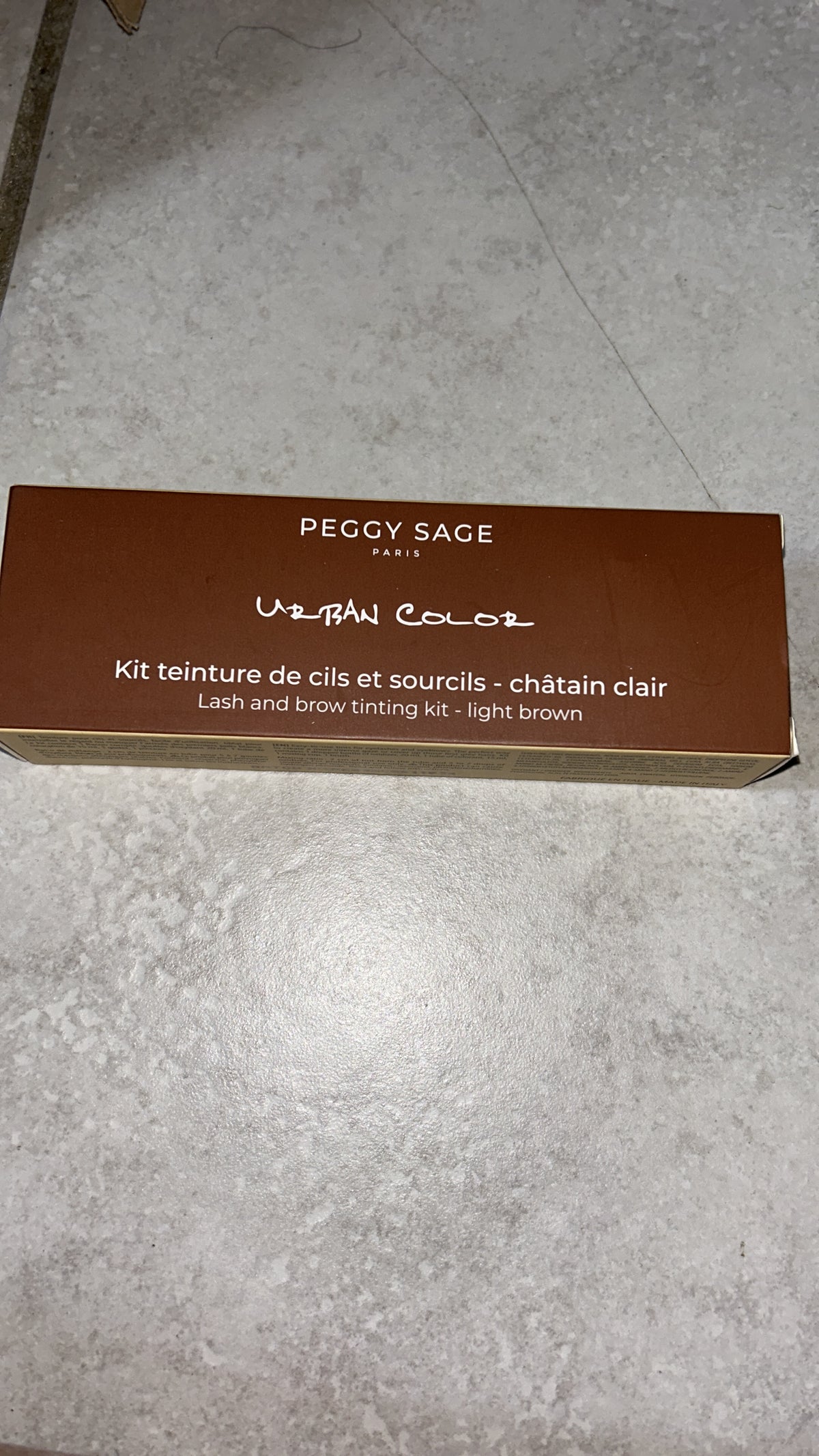 Kit Peggy sage teinture sourcils