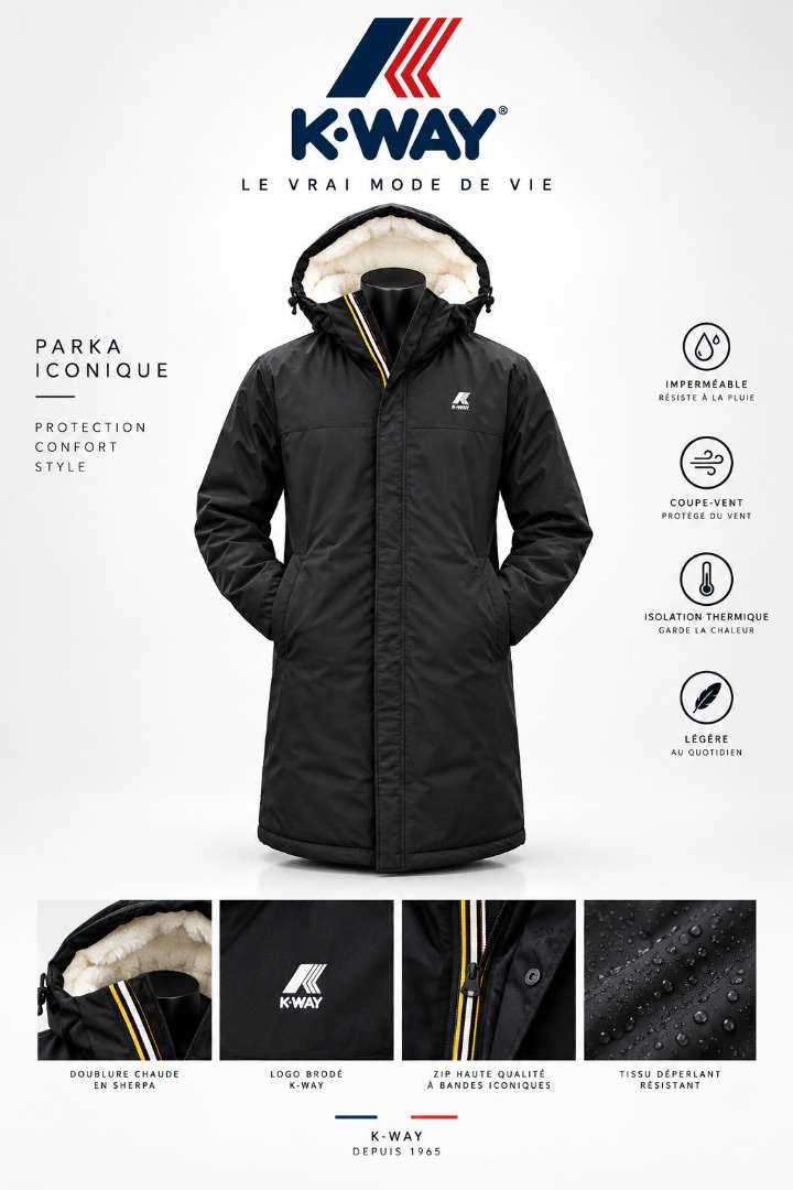 Manteau fouree kway