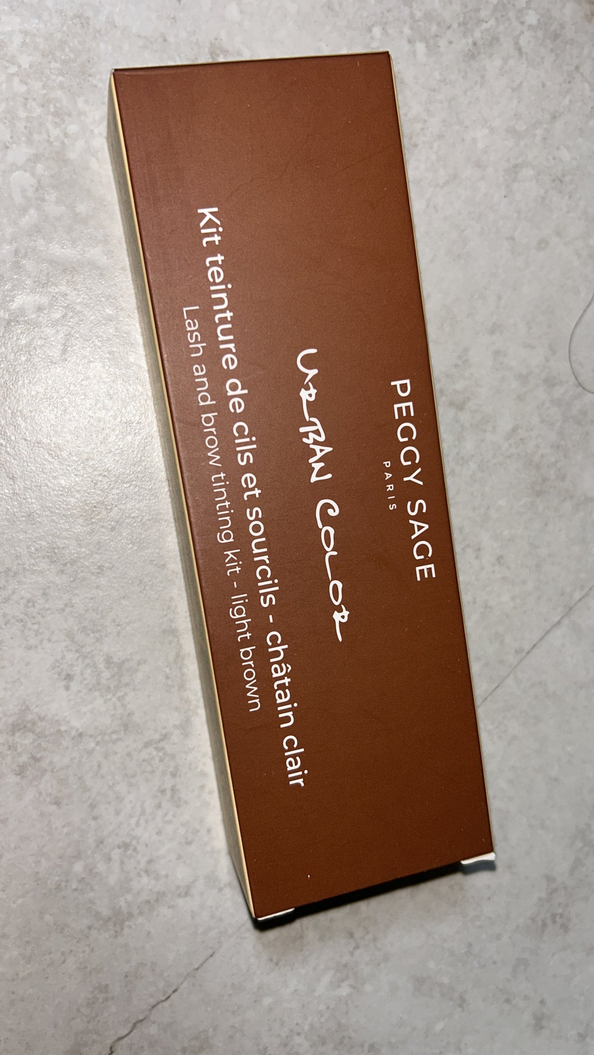 Kit Peggy sage teinture sourcils